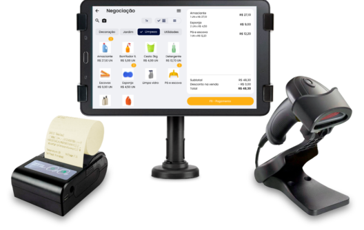 Tela de configuração e personalização de produtos no sistema PDV personalizável Controle Total da sua Mercearia com o PDV X3 Informatica!